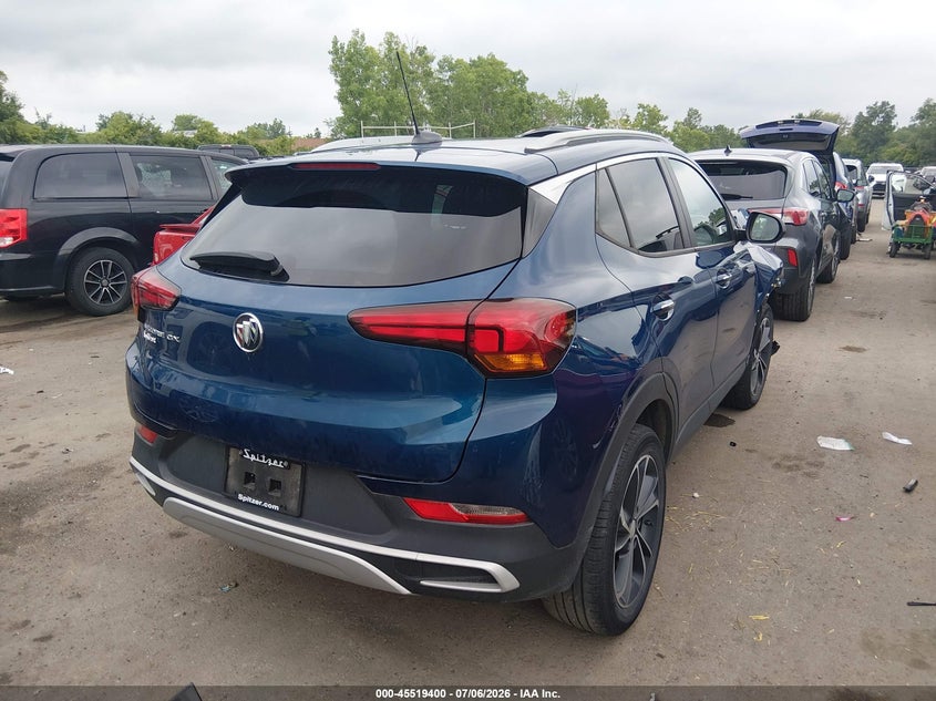 Vin: kl4mmds28mb087422, lot: 46017616, buick encore gx fwd select 20214