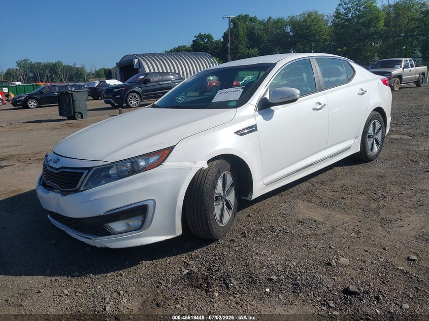 Vin: knagm4ad0c5019101, lot: 46017665, kia optima hybrid ex 20122