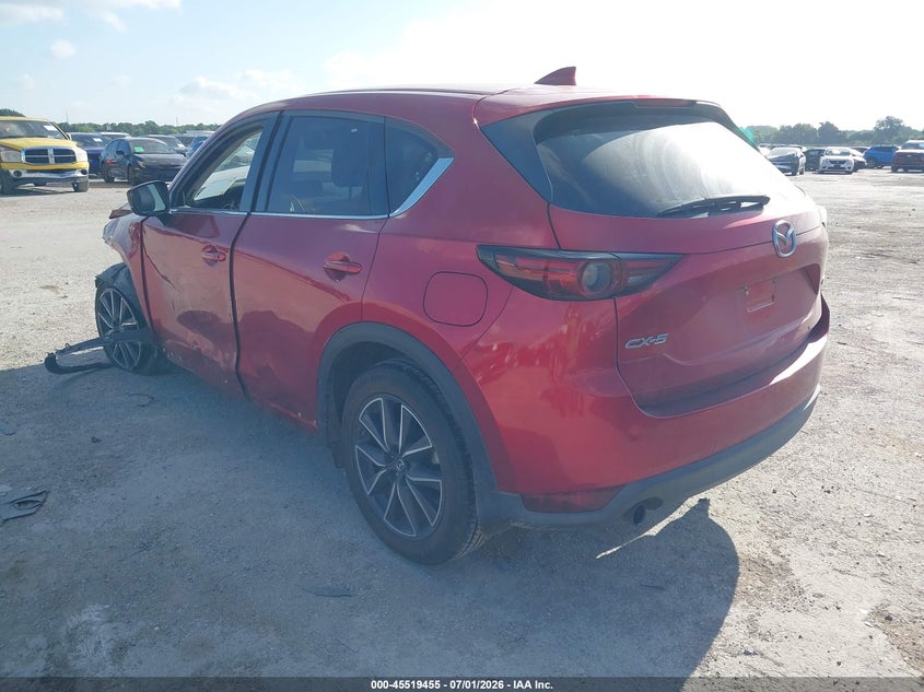 Vin: jm3kfadlxh0136673, lot: 46017671, mazda cx-5 grand touring 20173