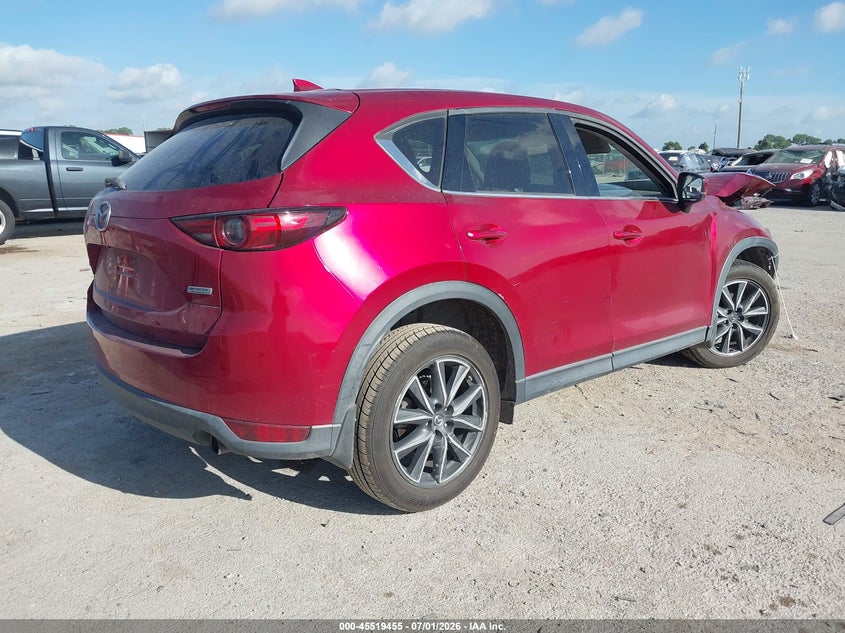Vin: jm3kfadlxh0136673, lot: 46017671, mazda cx-5 grand touring 20174