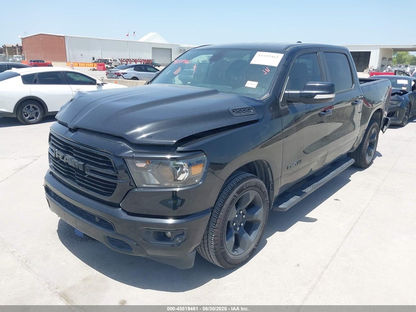 Vin: 1c6rreft7kn855965, lot: 46017677, ram 1500 big horn/lone star  4x2 5'7 box 20192