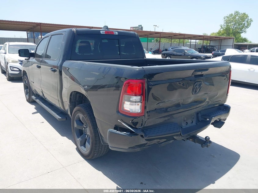 Vin: 1c6rreft7kn855965, lot: 46017677, ram 1500 big horn/lone star  4x2 5'7 box 20193