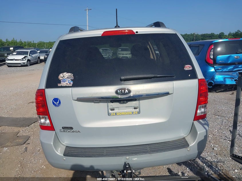 2012 Kia Sedona Lx VIN: KNDMG4C70C6495542 Lot: 45519467