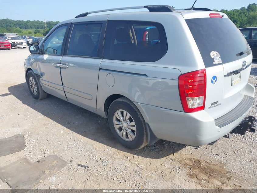Vin: kndmg4c70c6495542, lot: 46017683, kia sedona lx 20123
