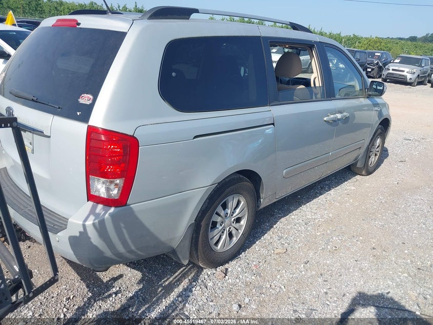 Vin: kndmg4c70c6495542, lot: 46017683, kia sedona lx 20124