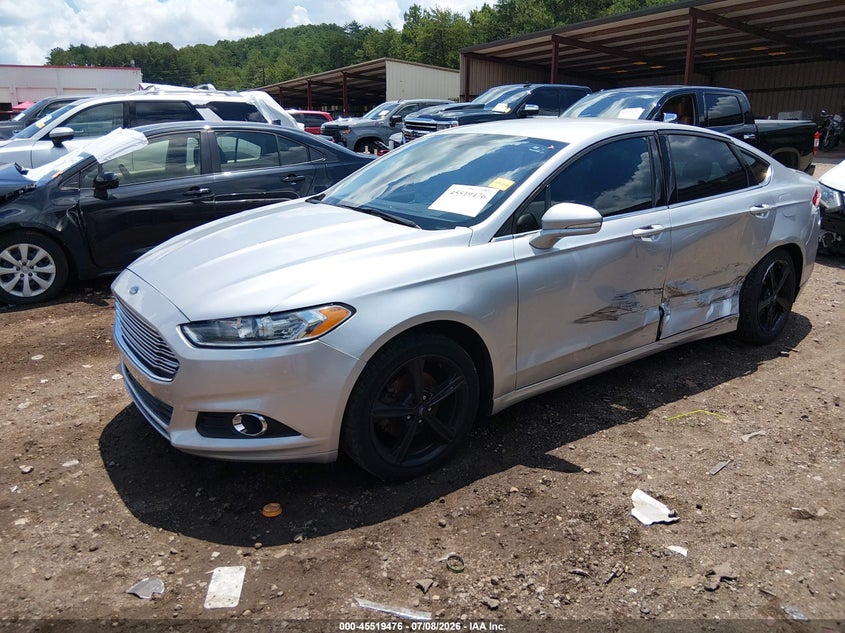 2016 Ford Fusion, Left Side, IAAI, VIN 3FA6P0H99GR184024 — photo 2