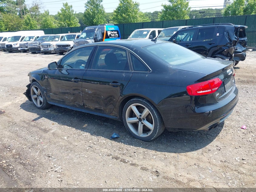 Vin: wauffafl3cn007061, lot: 46017702, audi a4 2.0t premium plus 20123