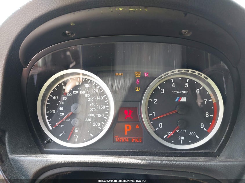 2010 BMW M3 auction photo 7