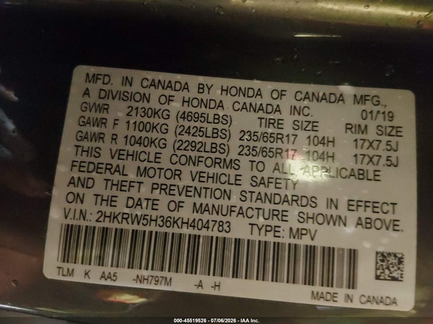 AtlanticExpress - Honda CR-V