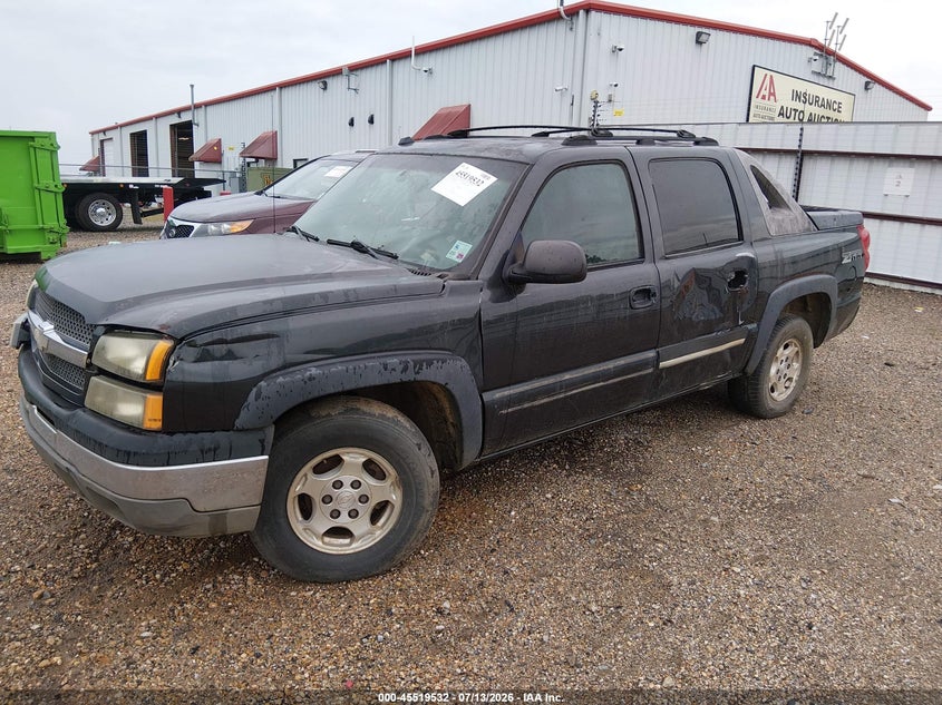 2004 Chevrolet Avalanche, Звичайний знос, IAAI, VIN 3GNEC12T94G205982 — фото 2