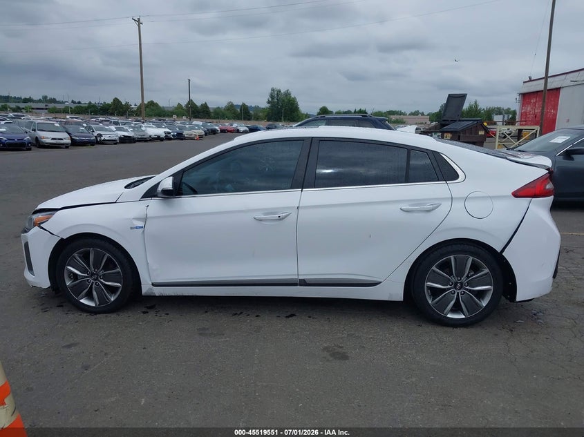 2018 Hyundai Ioniq Hybrid Limited VIN: KMHC85LC9JU065024 Lot: 45519551