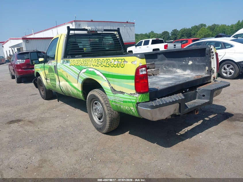 Vin: 1ftbf2a68bea21674, lot: 46017833, ford super duty f-250 srw xl 20113