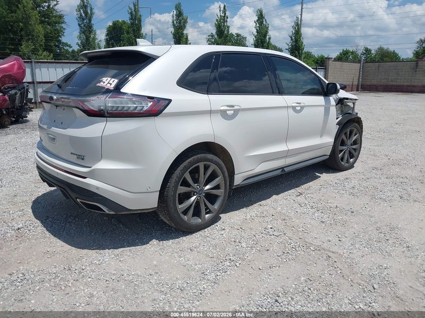Vin: 2fmpk4ap5gbc51712, lot: 46017840, ford edge sport 20164