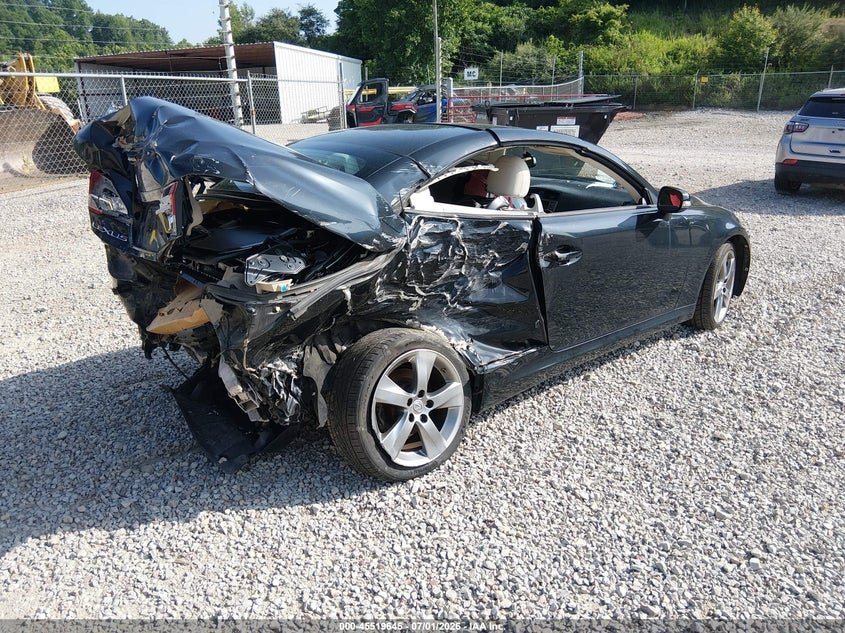 Vin: jthff2c27a2512070, lot: 46017861, lexus is 250c 20104