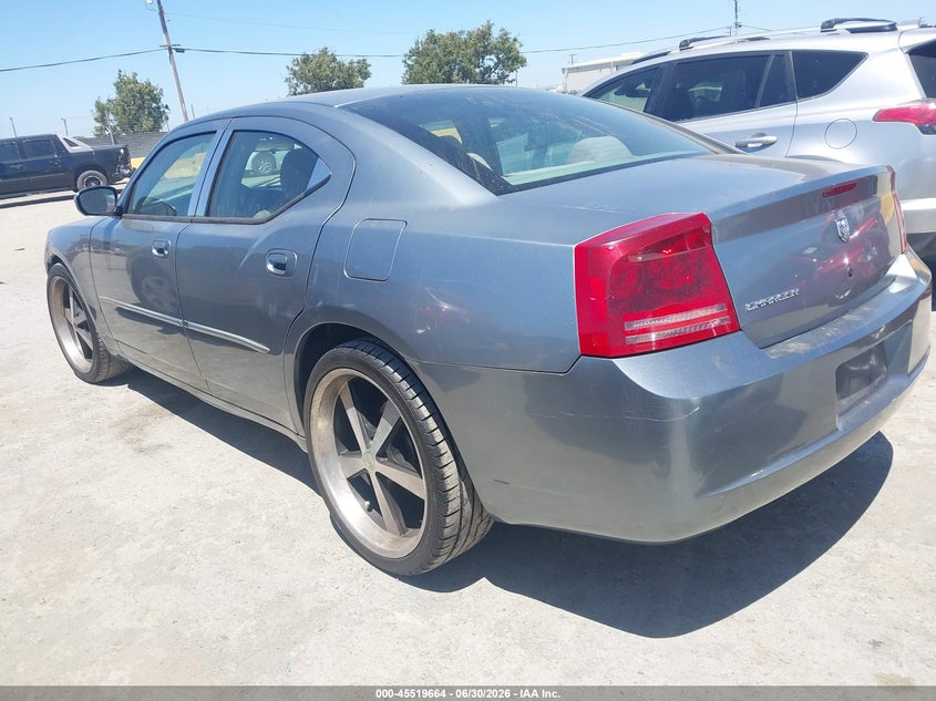 2007 DODGE CHARGER SEDAN 2.7L V-6 DOHC, 190HP