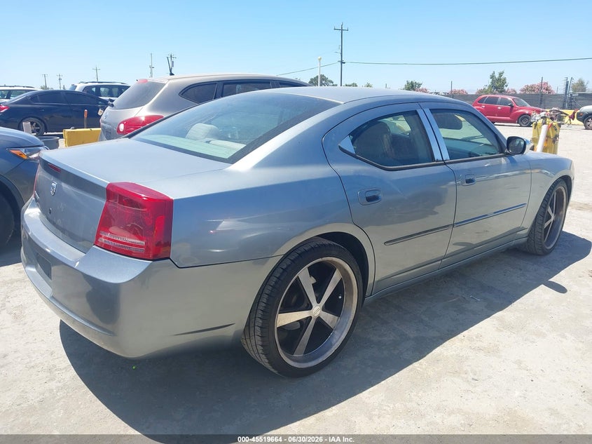2007 DODGE CHARGER SEDAN 2.7L V-6 DOHC, 190HP