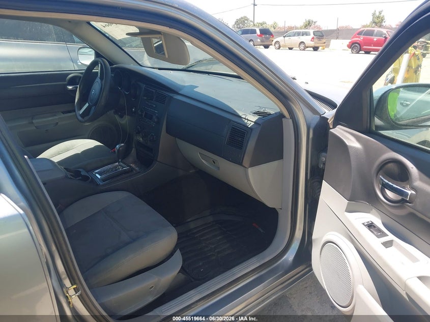 2007 DODGE CHARGER SEDAN 2.7L V-6 DOHC, 190HP