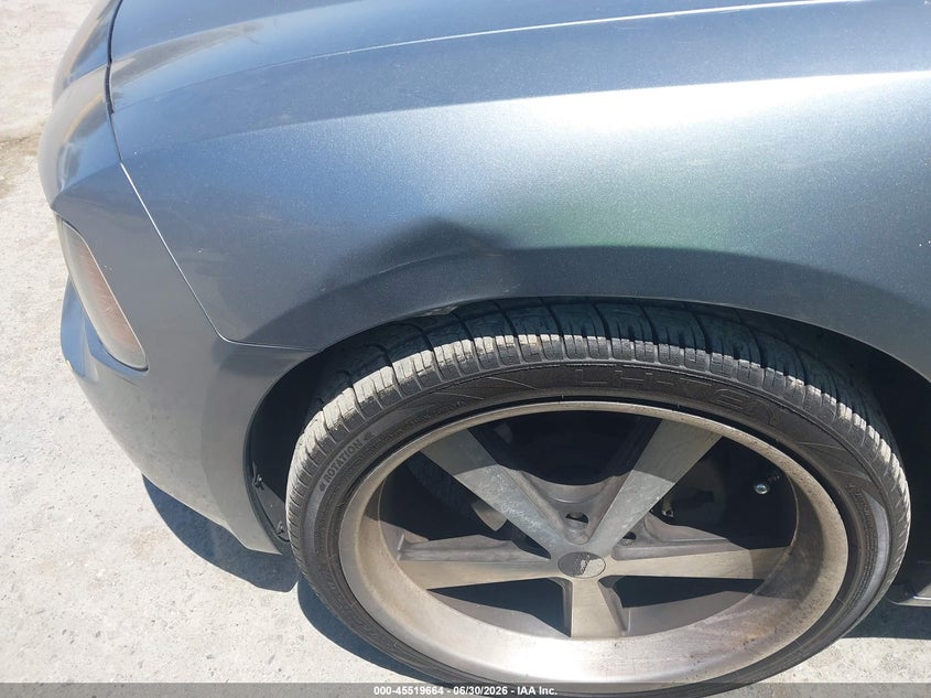 2007 DODGE CHARGER SEDAN 2.7L V-6 DOHC, 190HP