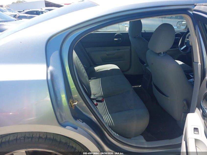 2007 DODGE CHARGER SEDAN 2.7L V-6 DOHC, 190HP