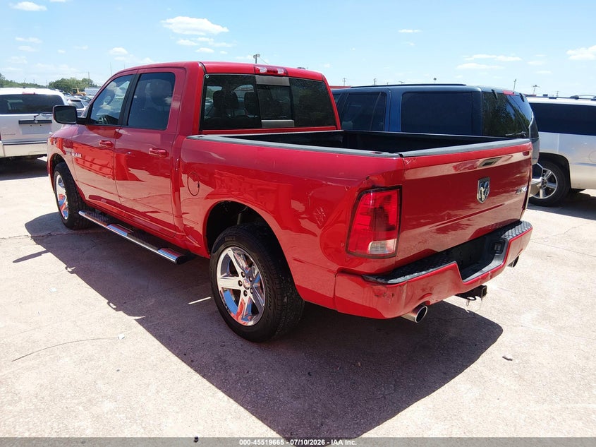 Vin: 1d7rv1ct6as194369, lot: 46017881, dodge ram 1500 slt/sport/trx 20103