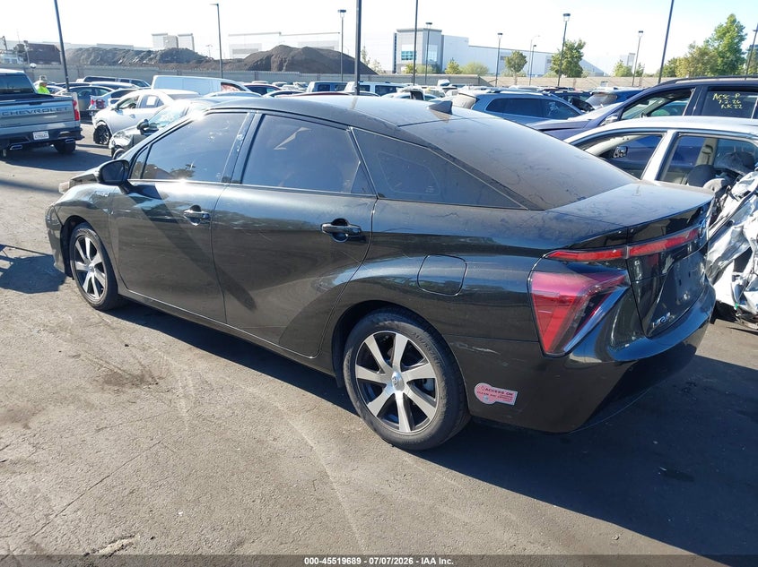 Vin: jtdbvrbdxka007078, lot: 46017905, toyota mirai 20193
