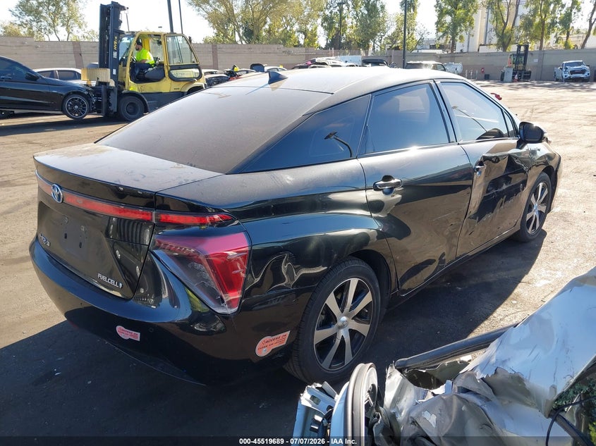 Vin: jtdbvrbdxka007078, lot: 46017905, toyota mirai 20194
