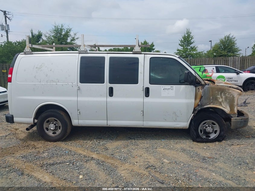 2019 Chevrolet Express 2500 Work Van VIN: 1GCWGAFP2K1355300 Lot: 45519712