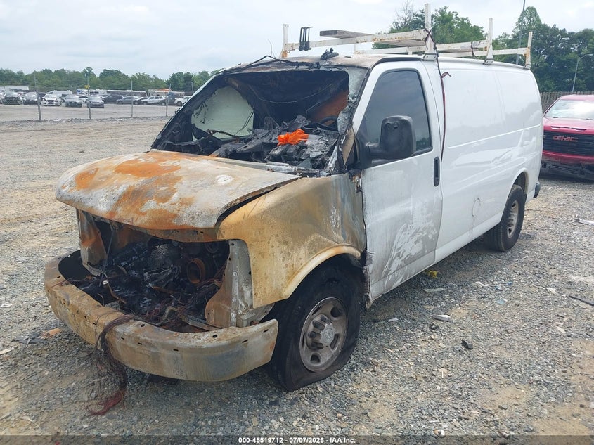 Vin: 1gcwgafp2k1355300, lot: 46017929, chevrolet express 2500 work van 20192