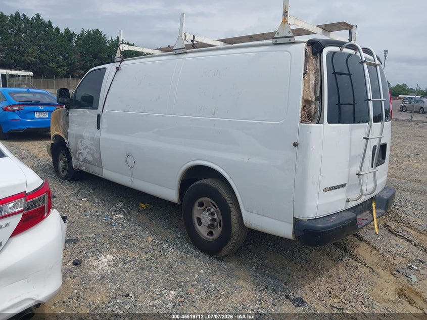 Vin: 1gcwgafp2k1355300, lot: 46017929, chevrolet express 2500 work van 20193