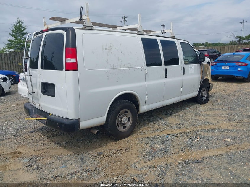Vin: 1gcwgafp2k1355300, lot: 46017929, chevrolet express 2500 work van 20194