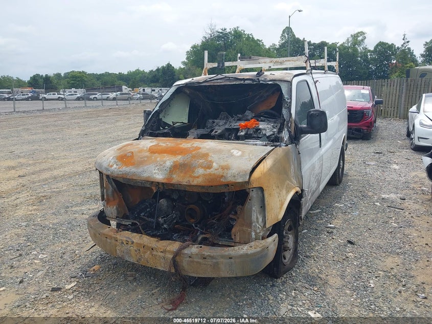 2019 Chevrolet Express 2500 Work Van VIN: 1GCWGAFP2K1355300 Lot: 45519712