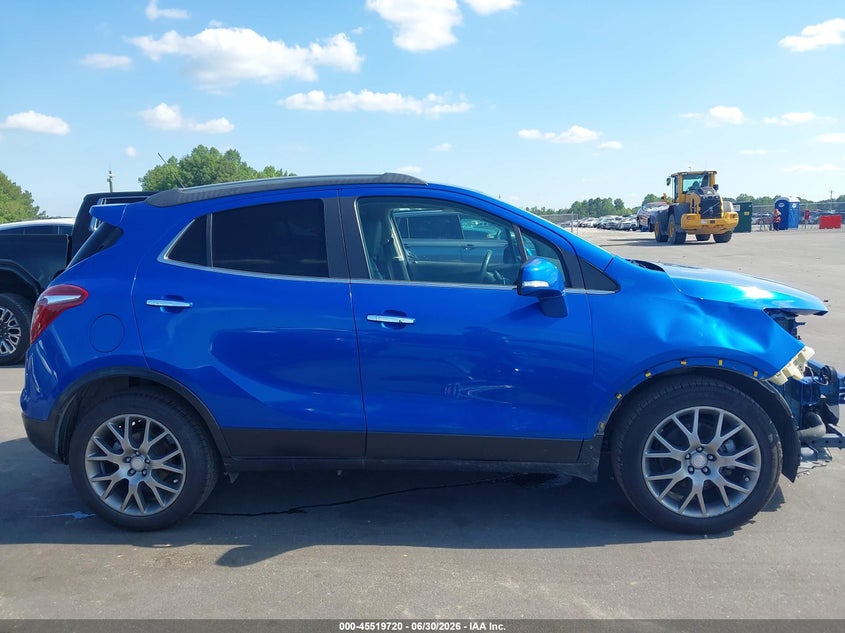 VIN: KL4CJ1SB3JB659267 2018 BUICK ENCORE SPORT TOURING