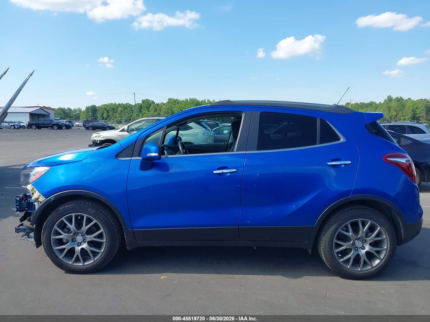 VIN: KL4CJ1SB3JB659267 2018 BUICK ENCORE SPORT TOURING