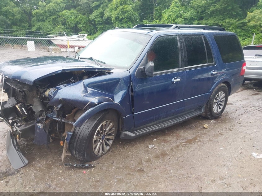 Vin: 1fmju1jt2gef02637, lot: 46017938, ford expedition xlt 20162