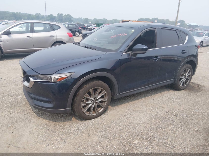 Vin: jm3kfbey4m0434890, lot: 46017952, mazda cx-5 signature 20212