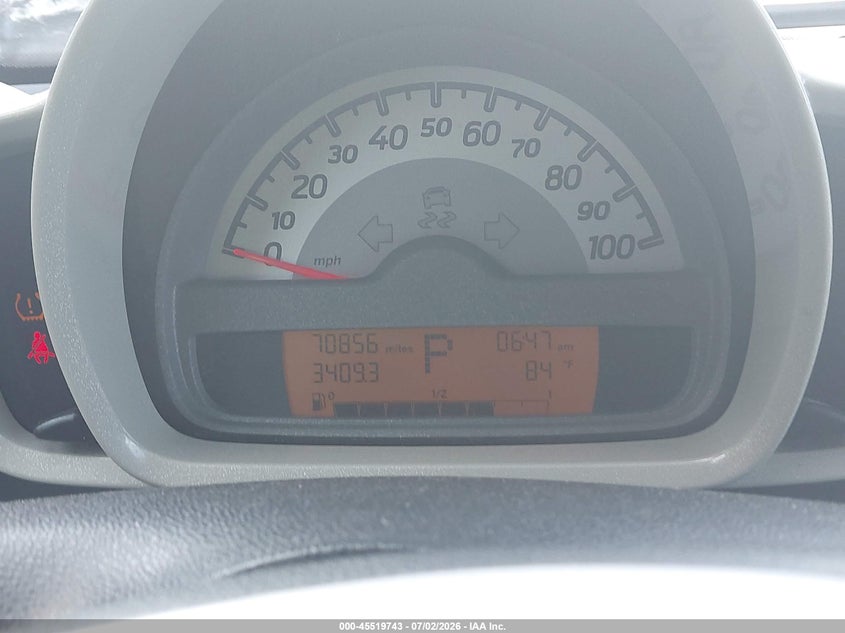 2013 Smart Fortwo Passion VIN: WMEEJ3BA1DK601472 Lot: 45519743