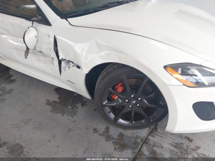2015 Maserati Granturismo Mc/Mc Centennial/Sport VIN: ZAM45VMA2F0147914 Lot: 45519753