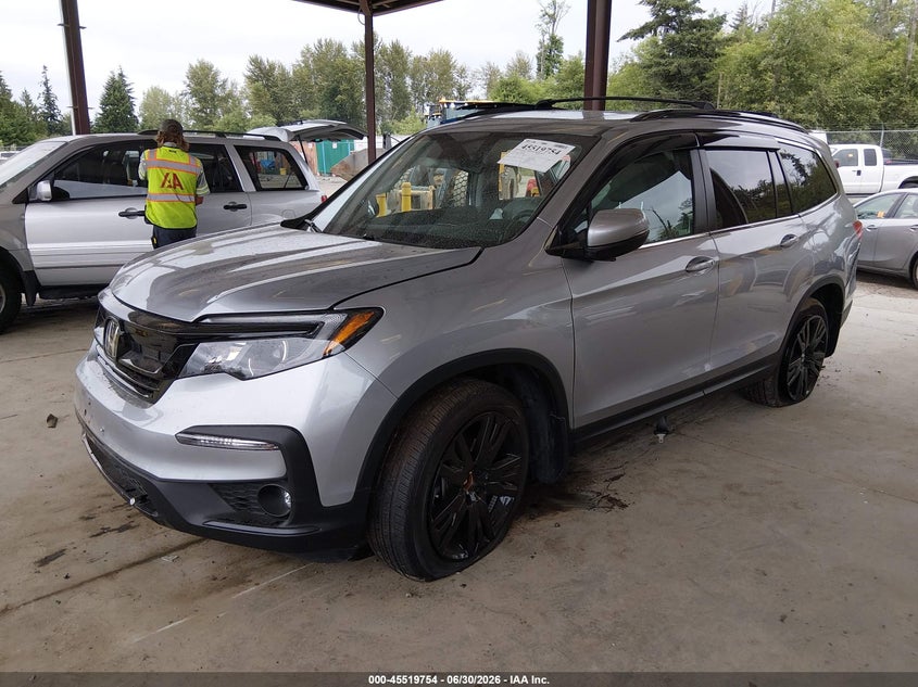 2021 HONDA PILOT auction photo 2