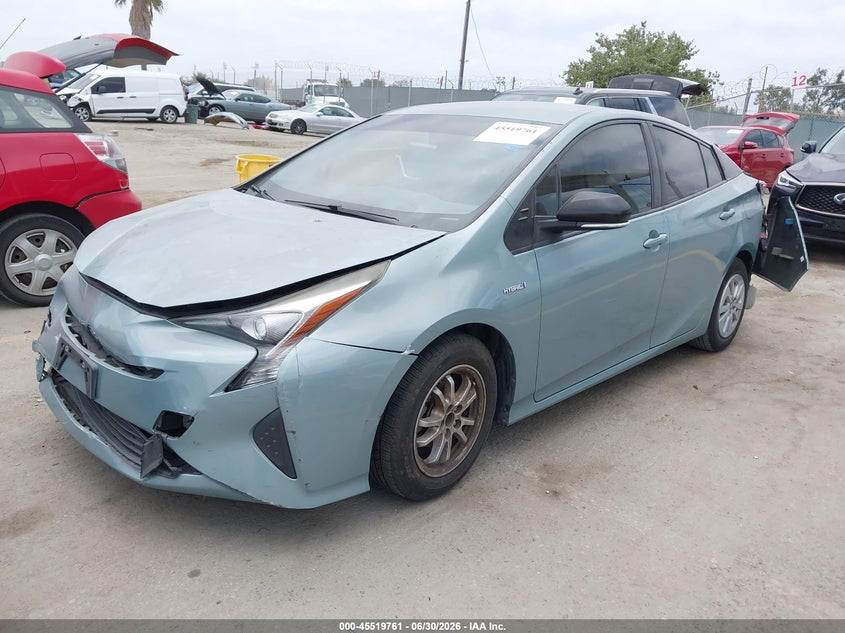 2016 TOYOTA PRIUS auction photo 2