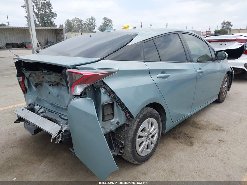 2016 TOYOTA PRIUS auction photo 4