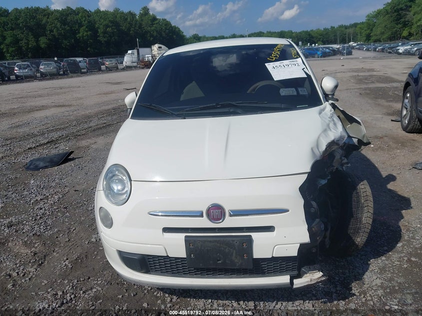 2012 Fiat 500 Pop VIN: 3C3CFFAR0CT203266 Lot: 45519792