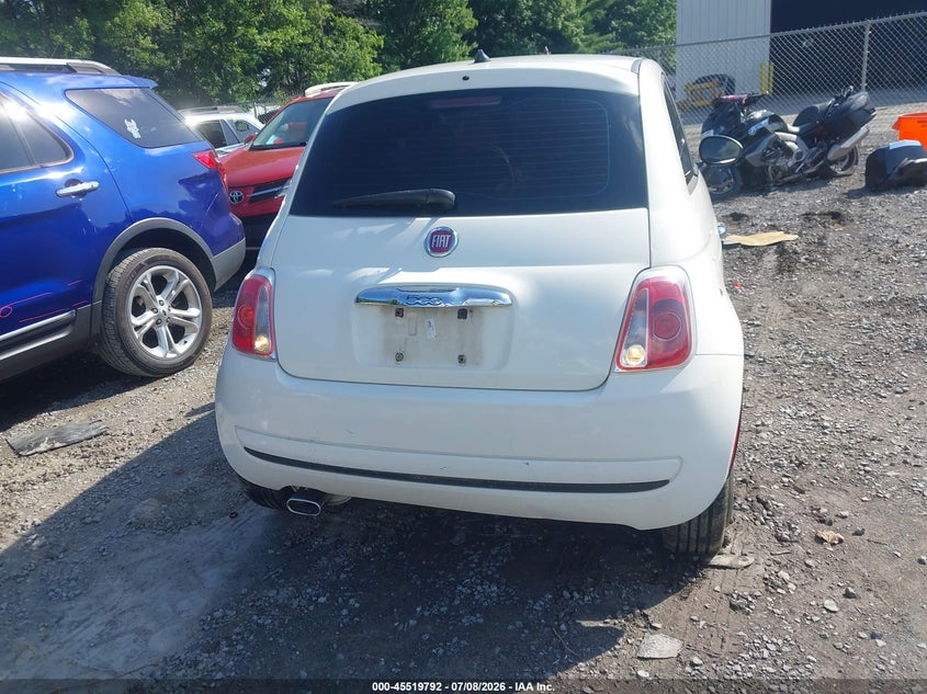 2012 Fiat 500 Pop VIN: 3C3CFFAR0CT203266 Lot: 45519792