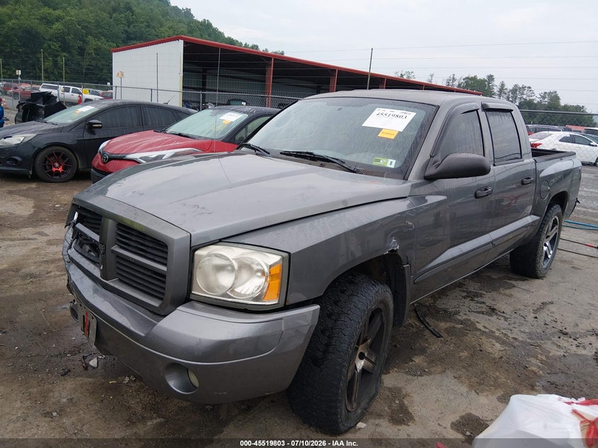 2006 Dodge Dakota, Front End, IAAI, VIN 1D7HW48N86S594672 — photo 2