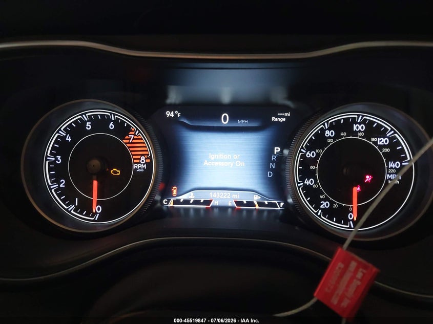 2019 JEEP CHEROKEE auction photo 7