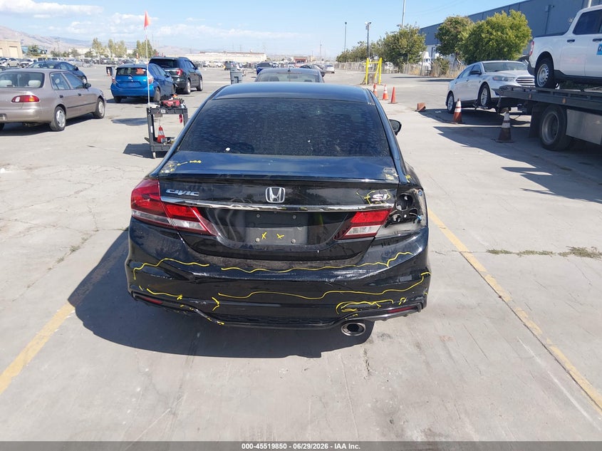 2015 HONDA CIVIC auction photo 6
