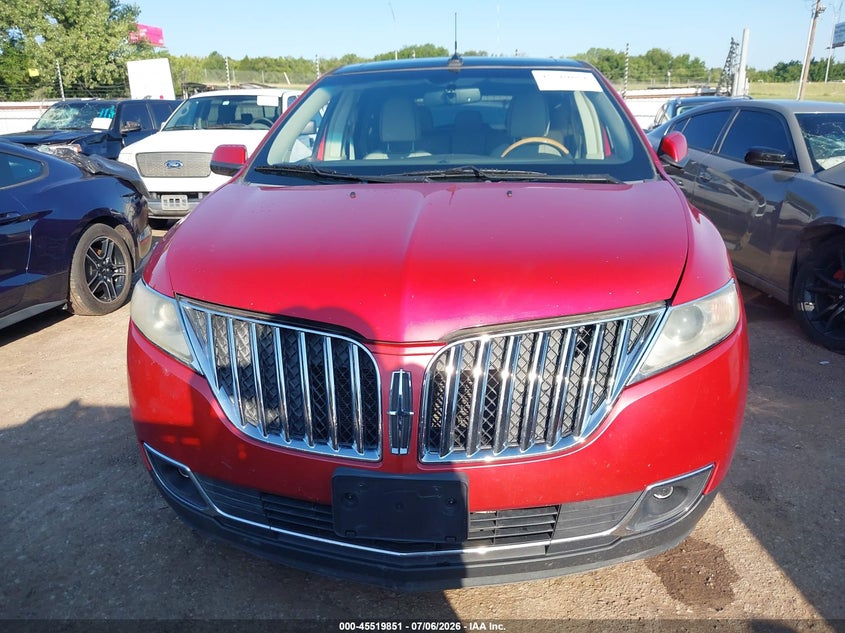 2011 Lincoln Mkx VIN: 2LMDJ6JK8BBJ24360 Lot: 45519851