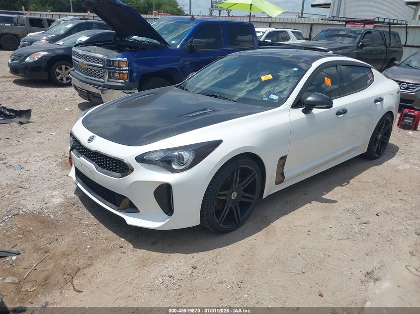 Vin: knae15la0m6097317, lot: 46018086, kia stinger gt-line 20212