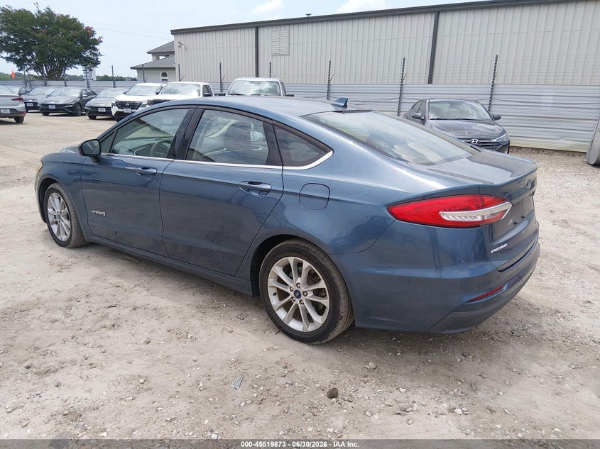 Vin: 3fa6p0luxkr211476, lot: 46018089, ford fusion hybrid se 20193
