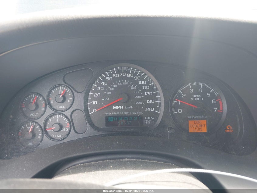 2001 CHEVROLET MONTE CARLO auction photo 7