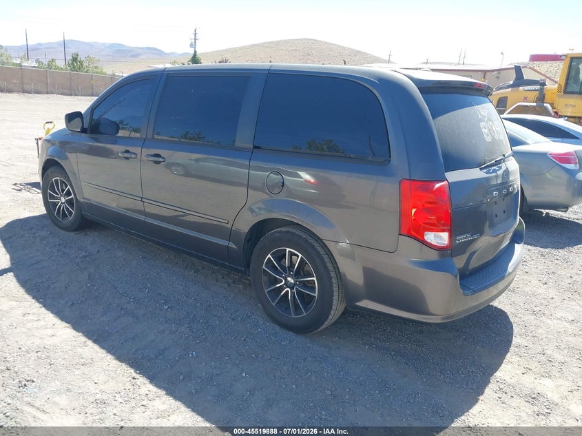 Vin: 2c4rdgcg9gr146488, lot: 46018104, dodge grand caravan sxt 20163